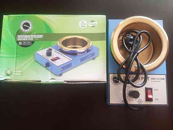 Паяльна ванна (тигель), 300W, діам.-100мм, 480°C, 220V Полтава