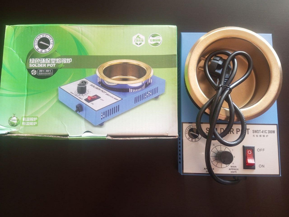 Паяльна ванна (тигель), 300W, діам.-100мм, 480°C, 220V Полтава - изображение 1