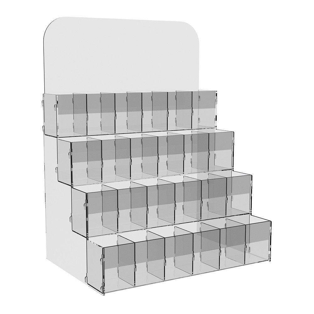 Подставка EKOSTAR для ручек и карандашей 4 яруса на 24 ячейки Киев - изображение 3