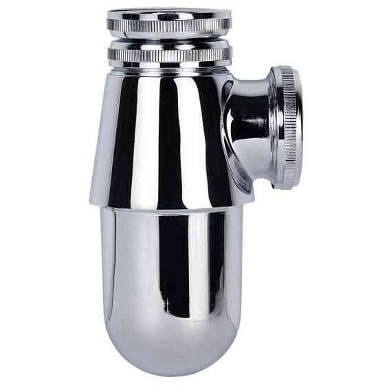 Сифон для раковини латунний 11⁄4" × 32 мм WIRQUIN (9541206) Київ