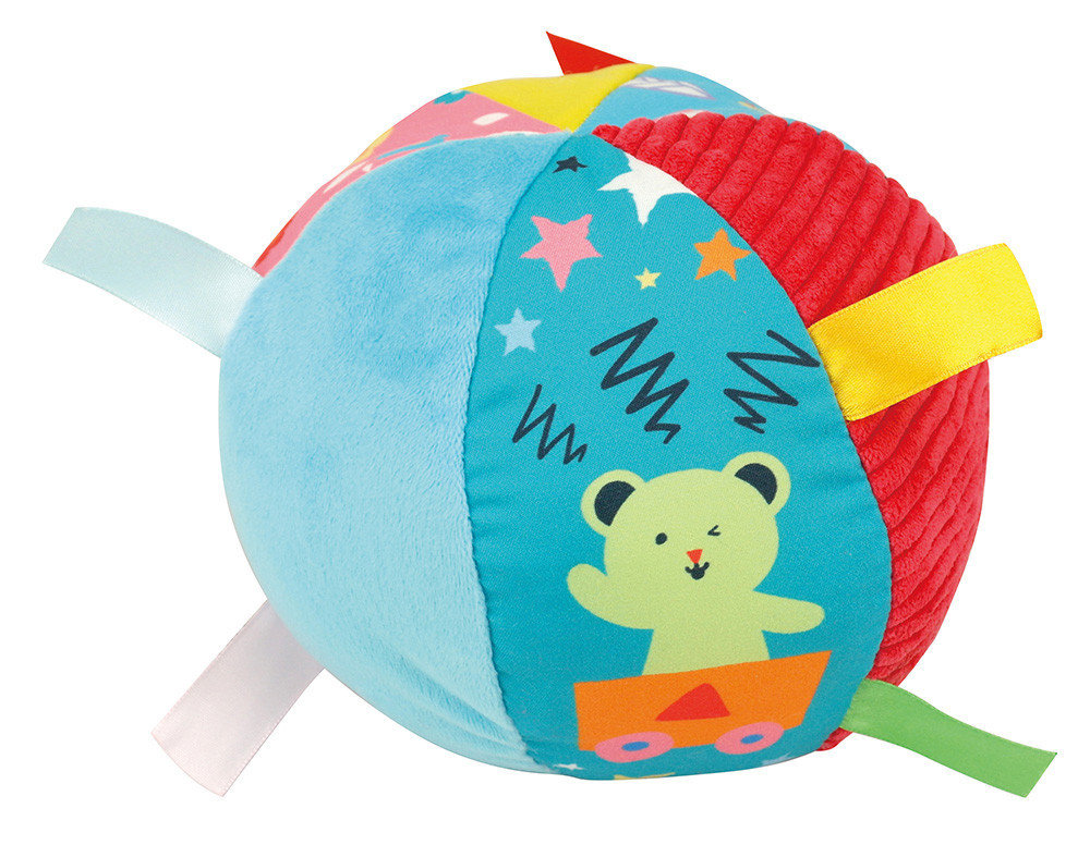 Брязкальце Ks Kids М'яч м'який (KA10805-OB) (6603095) Київ - фото 5