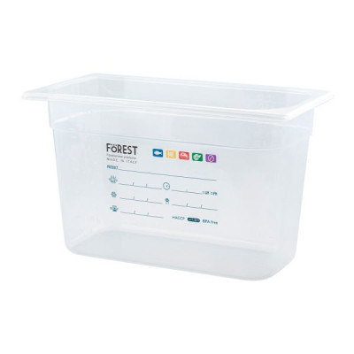 Гастроемкость FoREST серія "Gastronorm" з поліпропілену GN 1/3 h 200 мм 7,1 л (241390) Винница - изображение 1