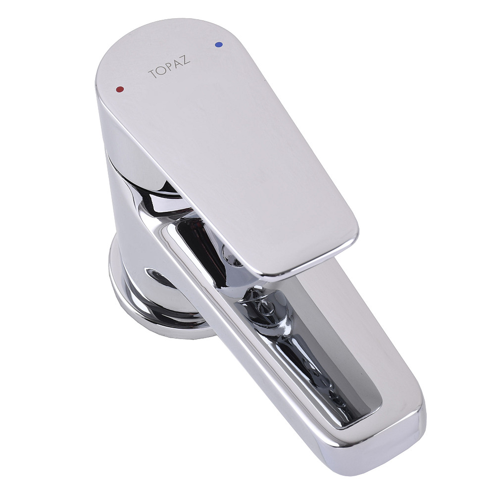 Змішувач для умивальника TOPAZ CAPRI TCA-15206-H43 гігієнічний зі стоп-лійкою вбудований клапан D35 Луцьк - фото 5