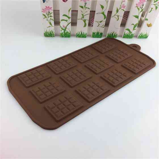 Молд силиконовый Шоколад 224 на 105 мм коричневый Киев