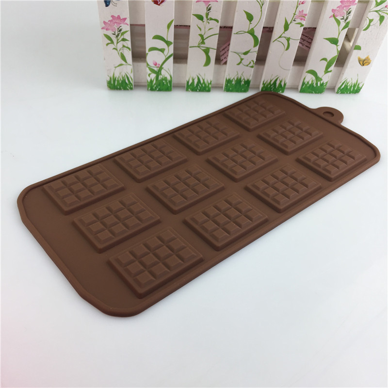 Молд силиконовый Шоколад 224 на 105 мм коричневый Киев - изображение 4