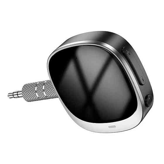 Bluetooth-ресивер HOCO E80 Travel car AUX BT receiver Black (6942007618908) Київ