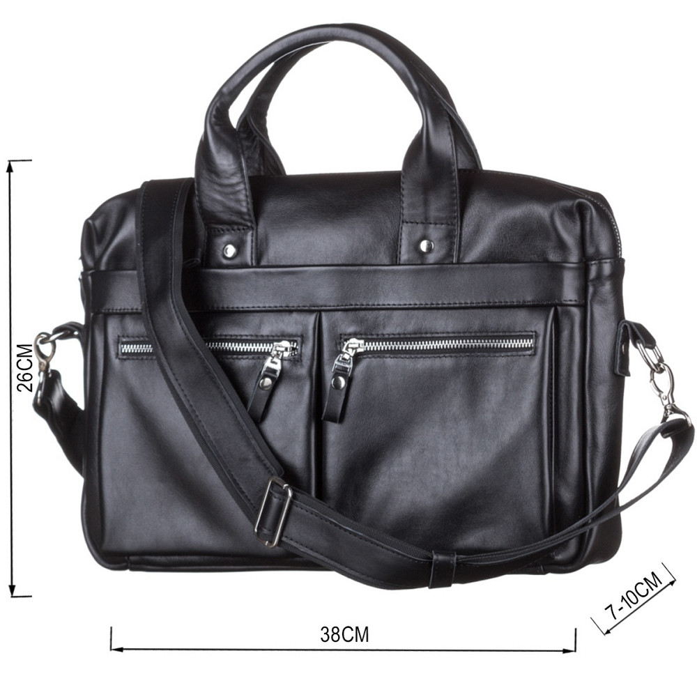 Сумка для ноутбука SHVIGEL 11041 Черная Киев - изображение 3