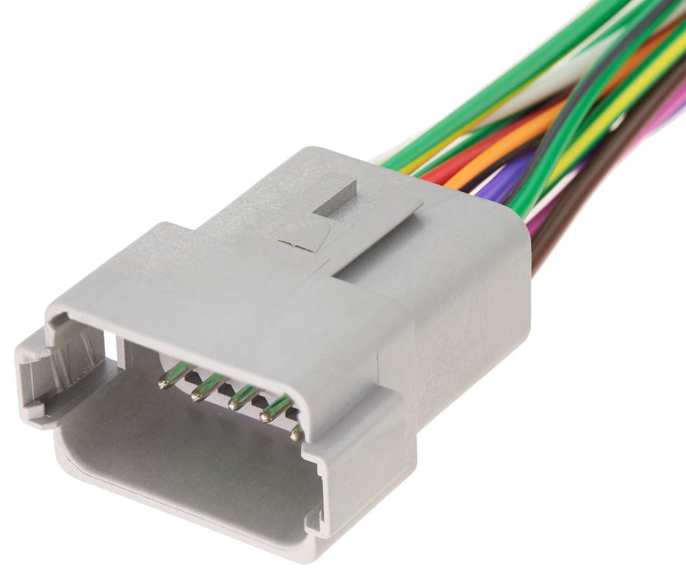 Разьем коннектор с проводом, 12-кон., Спецтехника,  DT04-12P, DT04-12PA,  DEUTSCH Америка, CAT, JCB, MAN Киев - изображение 1