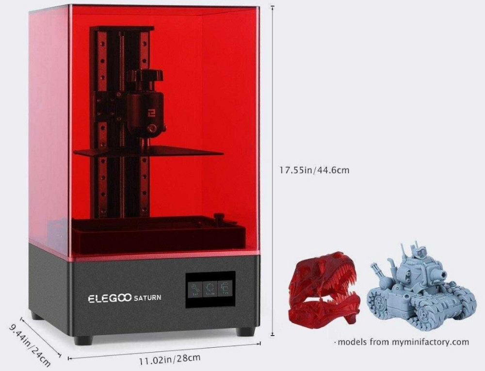 3D Принтер ELEGOO SATURN новый гарантия. Харьков - изображение 1