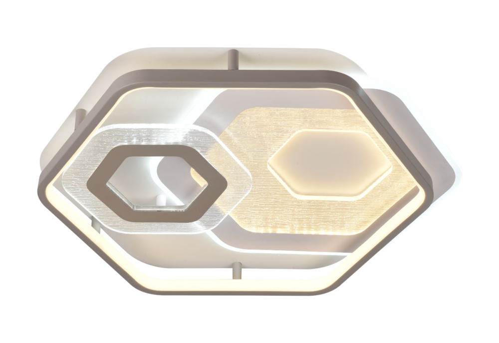 VALESO Стельова світлодіодна люстра , Біла Коломия - фото 4