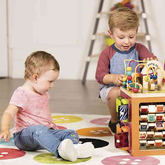 Розвиваюча Дерев'яна Іграшка - Зоо-Куб Дніпро