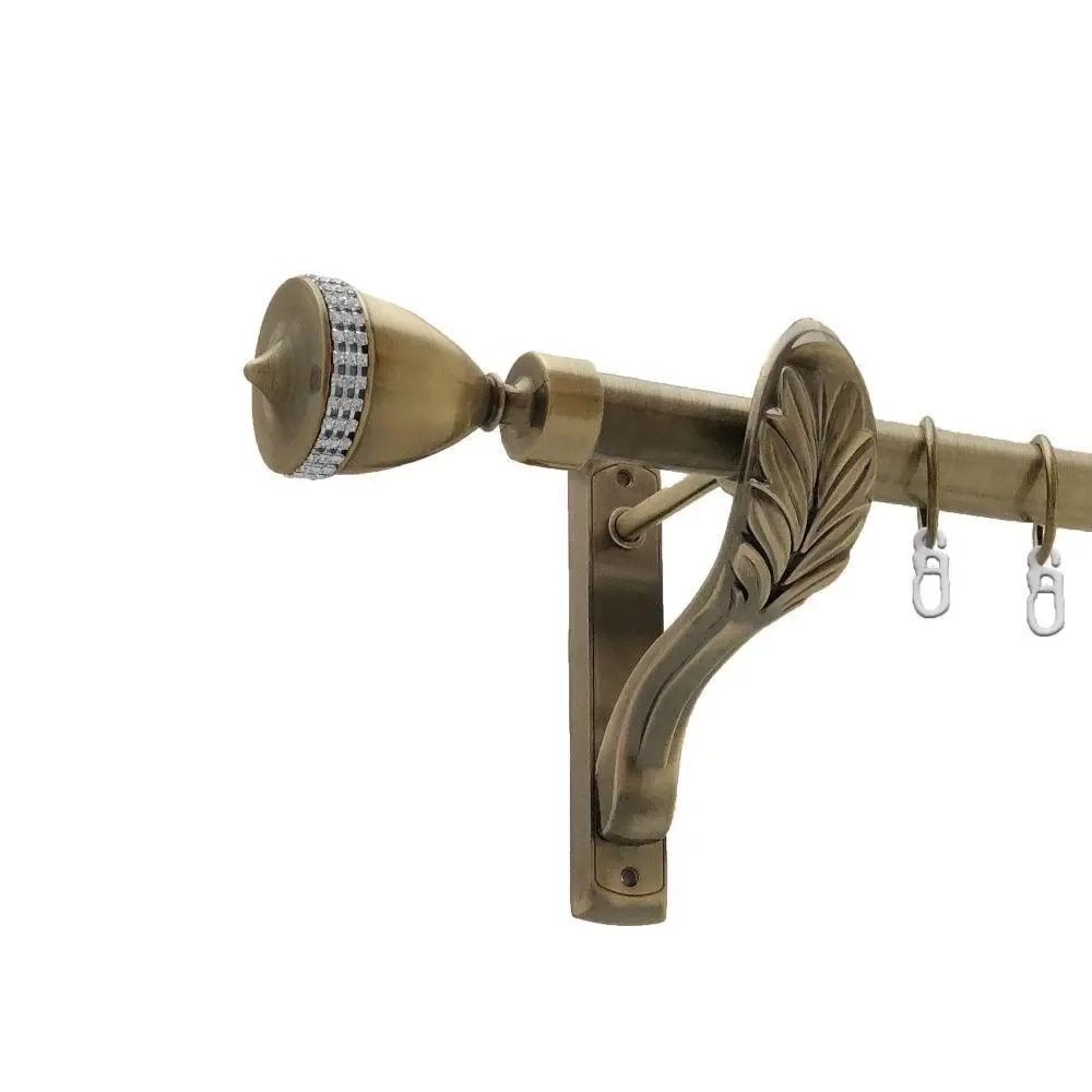 Карниз Orvit Етернія металевий однорядний ретро Антик 25 мм 240 см (4224675) Львів - фото 1