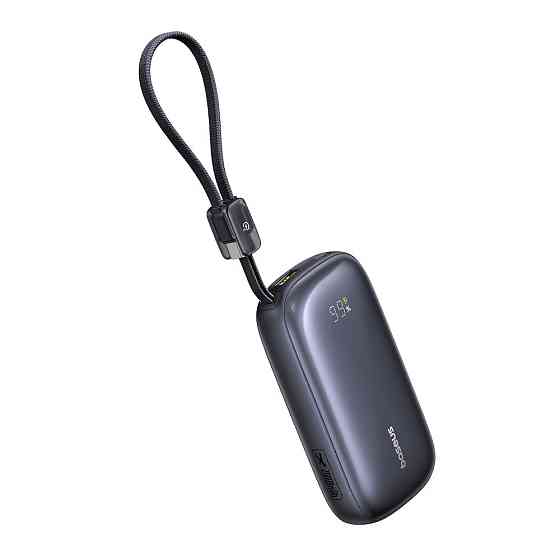 Зовнішній акумулятор Baseus EnerFill FC21 Qpow 3 Ultra Digital Display Power Bank with Detachable Cable 20000mAh 22.5W Cosmic Киев