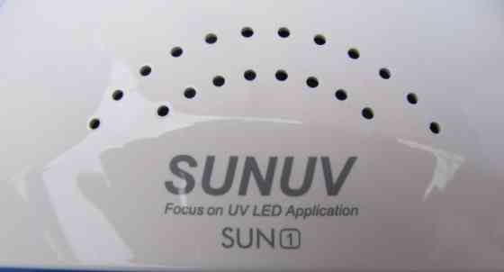 Гібридна світлодіодна UV/LED лампа SunOne 48 вт (Сан ван ) ОРИГІНАЛ з переключенням на 24 вт. Біла. Київ