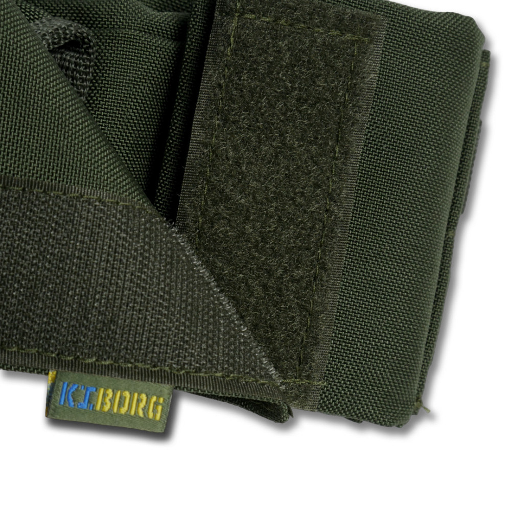 Тактичний підсумок скидання магазинів (до 8 шт) Kiborg GU Mag Reset Pouch Khaki. Сумка сброса магазинов Київ - фото 8
