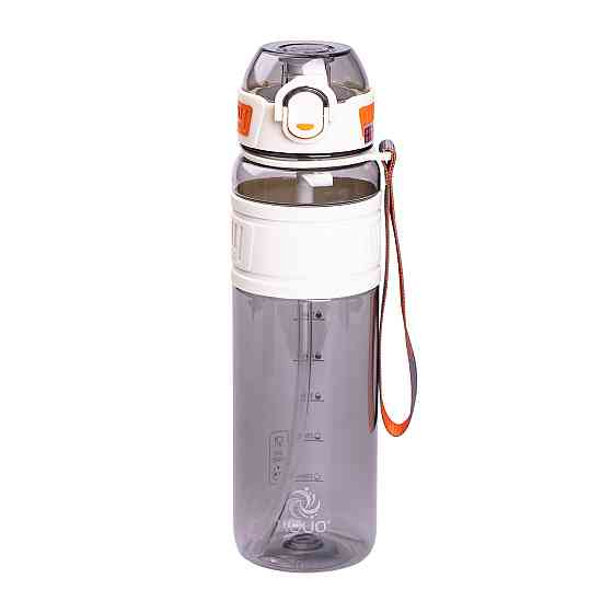 Пляшка для води Houo спортивна 1 літр з фліп кришкою біла HP-14-33W Коломия