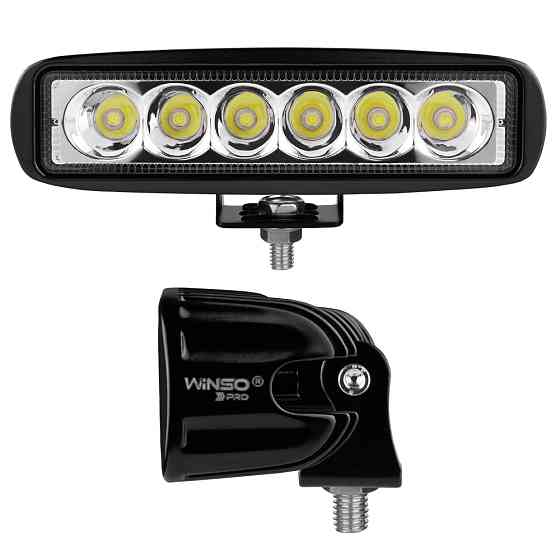 Фара светодиодная Winso Pro Epistar точечный 10-30V, 18W (6x3W), 1шт (780220) Львов