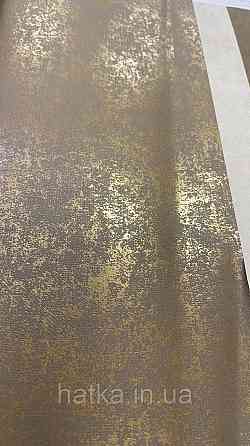 Обои виниловые на флизелине Marburg Imagine 0.53х10 под венецианскую штукатурку терракотовые с золотом Киев