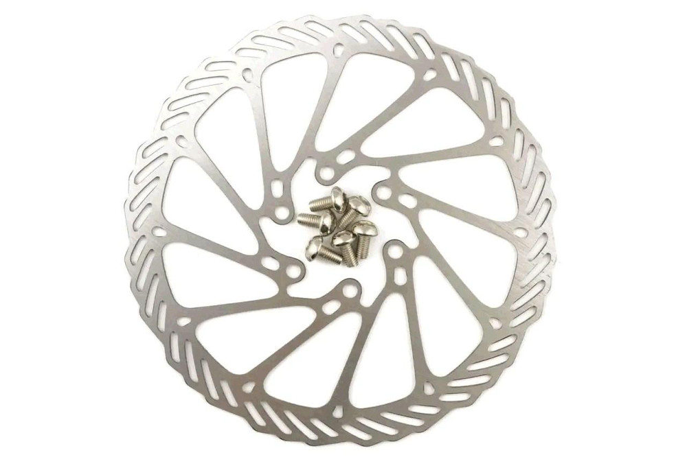 Диск гальмівний велосипедний (L-019, Ø18 см, на 6 болтів) Мукачево - фото 1