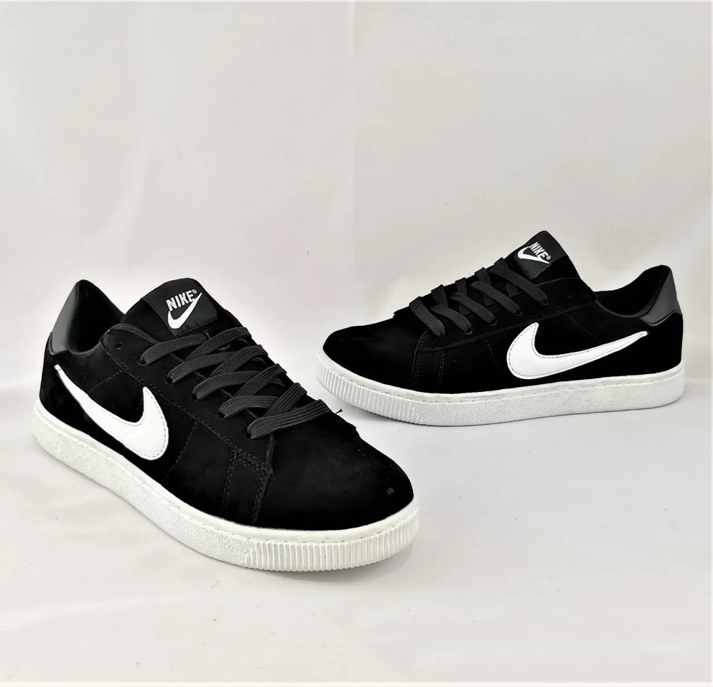 Кросівки Nike Чорні Чоловічі Замшеві Найк (розміри: 44) Відео Огляд Дніпро - фото 9