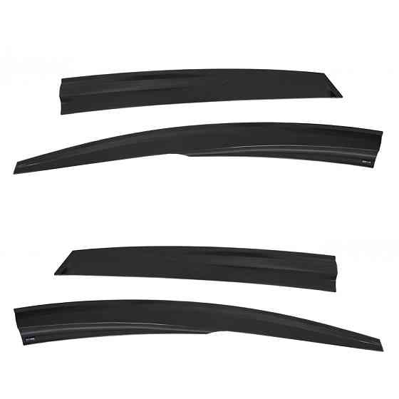 Дефлектори вікон (вітровики) Ford Focus 2011-2017, 4шт, SunPlex, седан/хетчбек, на скотчі Київ