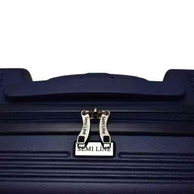 Чемодан Semi Line Прозора панель 20" S Синя (T5474-4) Винница