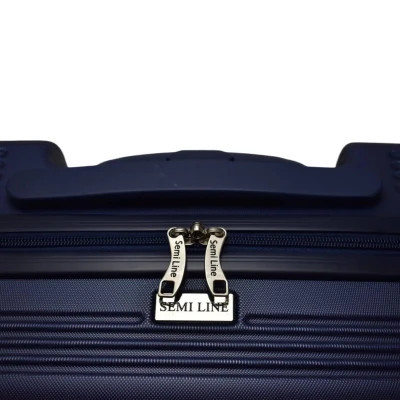 Чемодан Semi Line Прозора панель 20" S Синя (T5474-4) Винница - изображение 6