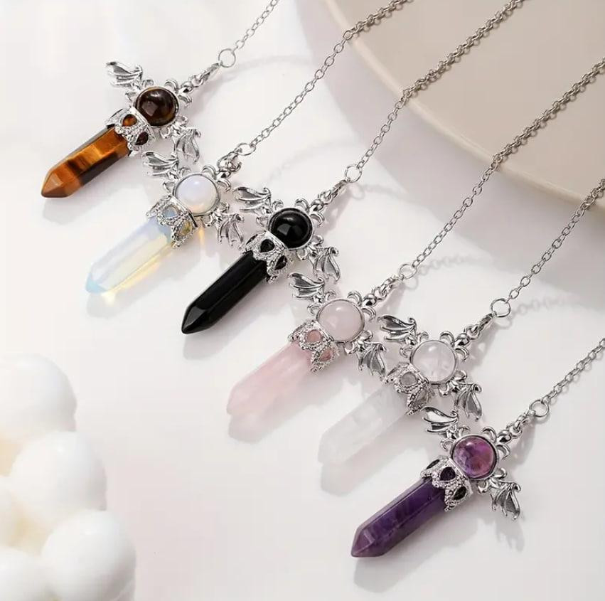 Маятник из натурального опала, подвеска для балансировки опал чакр, размер 5 см. Киев - изображение 2