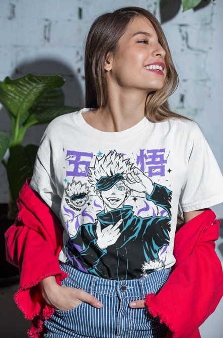 Футболка з аніме принтом Вбивця демонів оверсайз (S/M/L) Чорний AnimeJ0813 Дніпро - фото 4