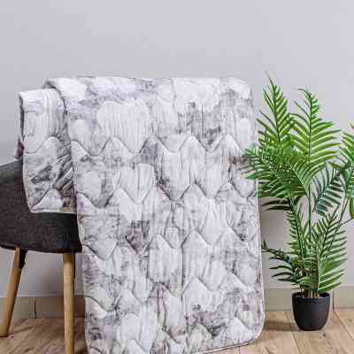 Одеяло Home Line стеганое белые розы 170 х 210 см (192558) Винница