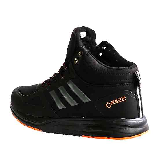 Зимові Кросівки Adidas Terrex GORE-TEX з МЕХОМ Чорні Чоловічі Адідас Гортекс (розміри: 41,42,43,44,45,46) — 4 Дніпро