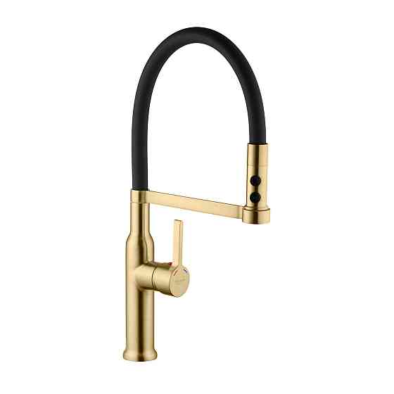 Смеситель для кухни Kroner KRP Ersel - GBG03112BLK Киев