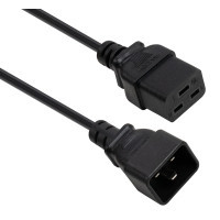 Кабель живлення C19 to C20 1.8m 1.5mm2 copper Vinga (VYPCC19201815CU) Киев - изображение 1