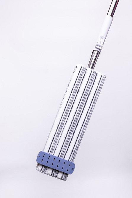 Швабра з вертикальною камерою для віджиму, телескопічна ручка, прибирання плитки, ламінату, паркету, лінолеуму HP-35015-6 Київ - фото 8