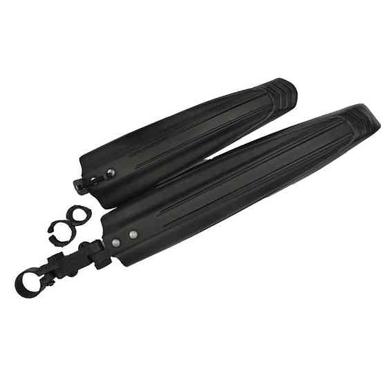 Крила велосипедні для коліс 20'' 24'' 26'' Feel Fit Чорні Бровари