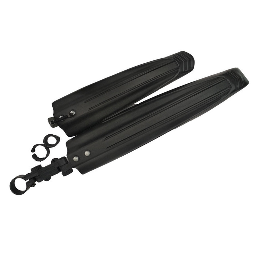 Крила велосипедні для коліс 20'' 24'' 26'' Feel Fit Чорні Бровари - фото 3