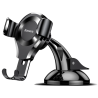 Автотримач для телефона Baseus Osculum Type Gravity Car Mount Black
