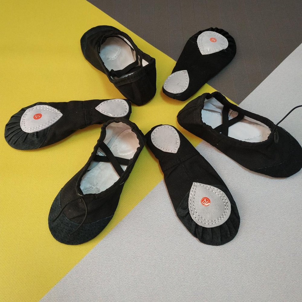 Чешки балетки для танцев черные 37р Киев - изображение 1