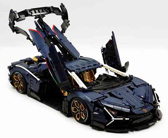 Конструктор машинка и GULY 10624 Lamborghini Aventador маштаб 1:8 4106 деталей Ламборджини Киев