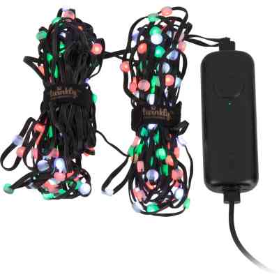 Гірлянда Twinkly Smart LED Dots Lights RGB 200 Gen II, IP44, 10м, прозорий (TWD200STP-BEU) Вінниця
