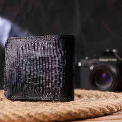 Портмоне Canpellini З натуральної шкіри Чорне (21575) Вінниця