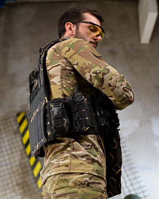 Плитоноска 4 быстрых сброса с напашником NETFLIX FIX ПП4638 Одесса - изображение 5