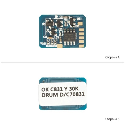 Чип для картриджа OKI 831/841/822 Yellow, DRUM АНК (1800952) Вінниця - фото 1