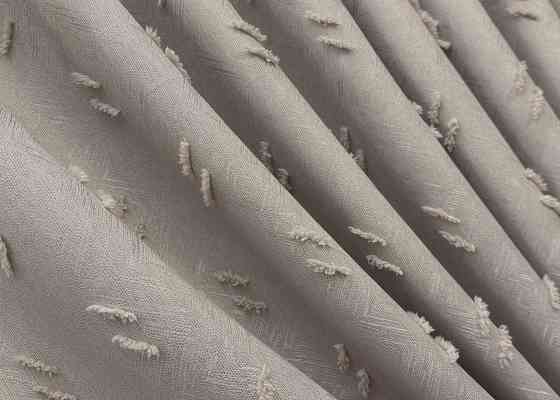 Комплект штор VR-Textil Лен Букле № 1884ш Тауп 150х290 см 2 шт (33-0912) Киев