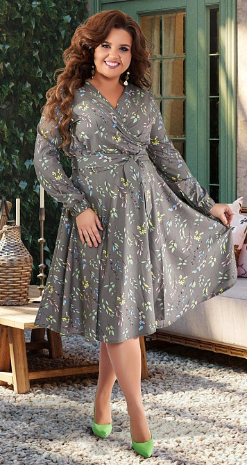 Хорошее платье на запах (56) Киев - изображение 1