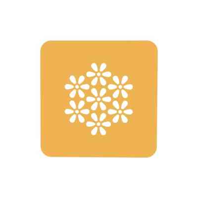 Кондитерський килимок Silikomart для декорування "Сакура" d 100 мм h 1 мм 2 шт (STENCIL SAKURA) Вінниця