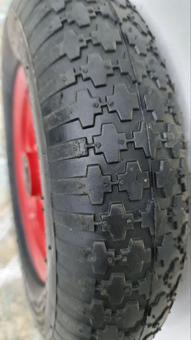 Колесо для тачки 8х2 Колеса к садовой тачке Колесо для тележки Колесо цельнолитое Белая Церковь - изображение 2