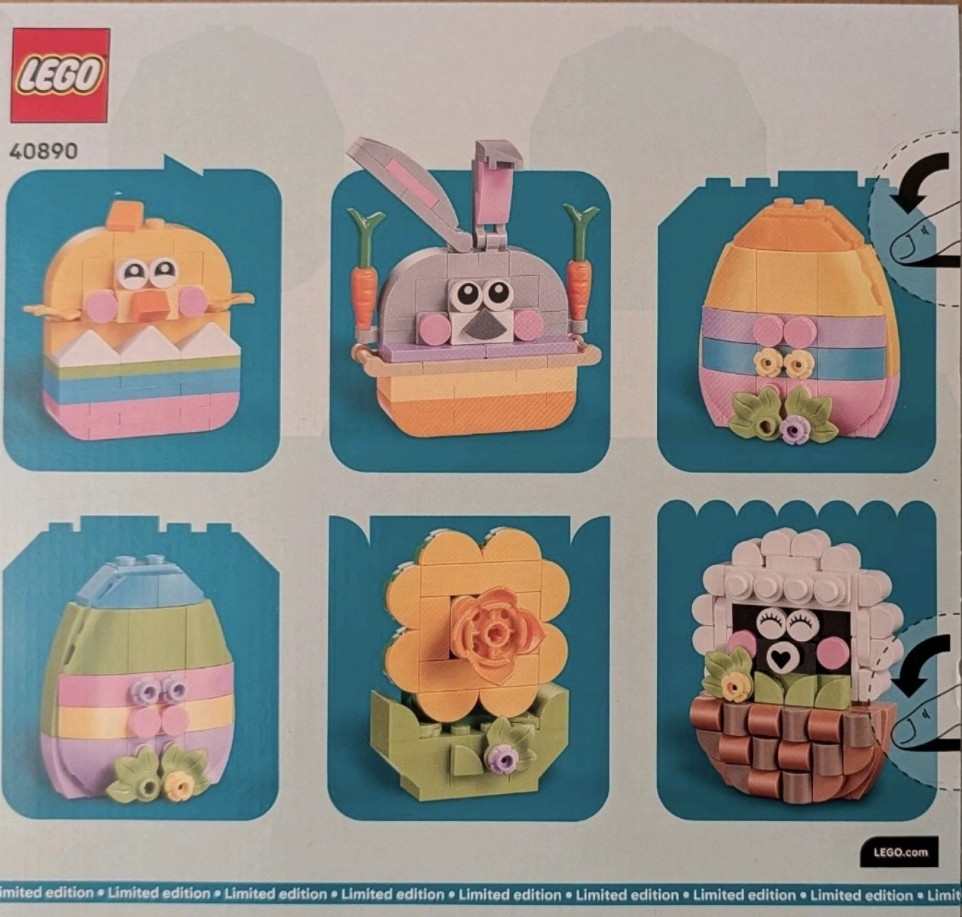 Конструктор Lego 40890 Великдень подарунок. Харків - фото 1