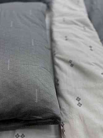 Ecotton Комплект постільної білизни Ecotton полуторний 150х215 см сіра Полоса 21205 Коломия