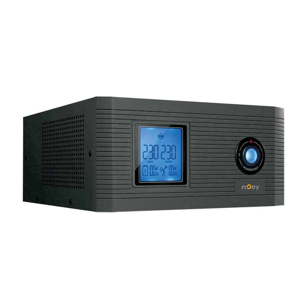 ДБЖ Njoy Aira 600 (UPCSTLP860TAICP01B) Чорний Харьков - изображение 4